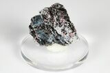 Blue Kyanite & Garnet in Biotite-Quartz Schist - Russia #178928-1